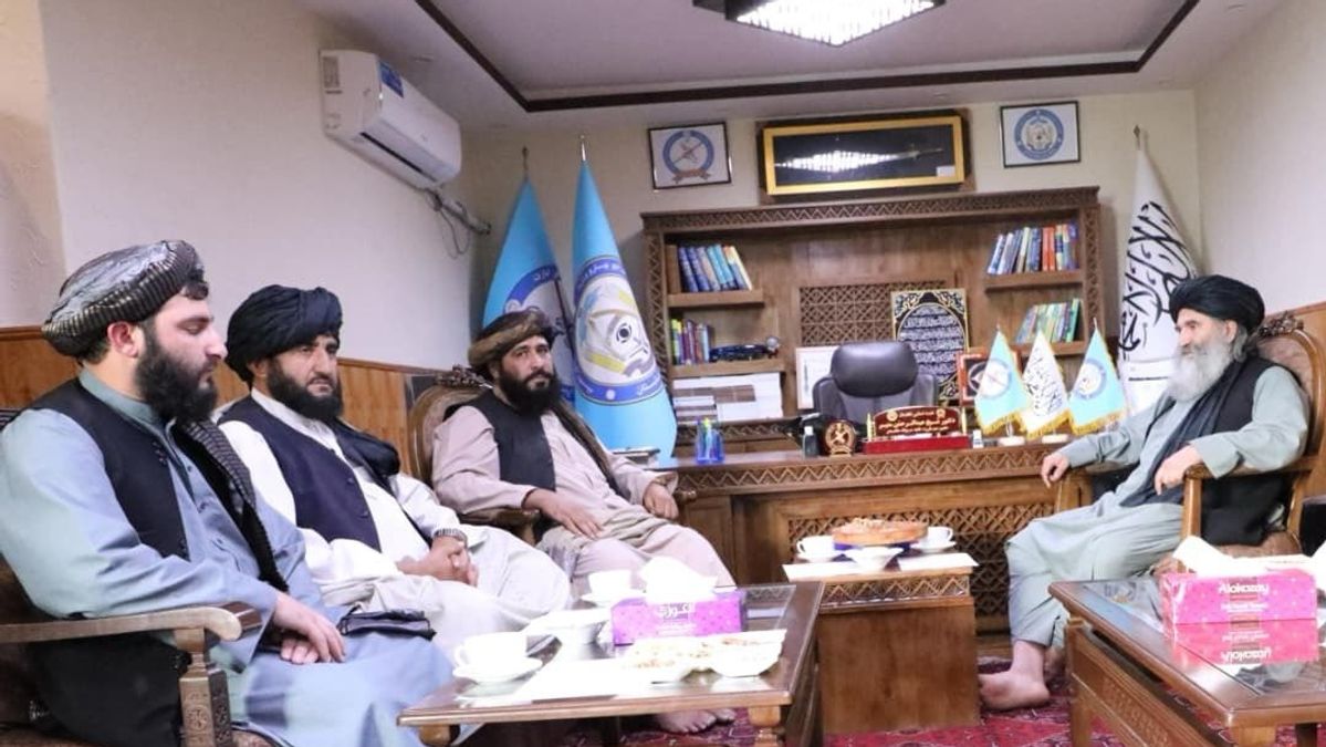 Deputy Counter-Narcotics Minister Meets Faryab Governor