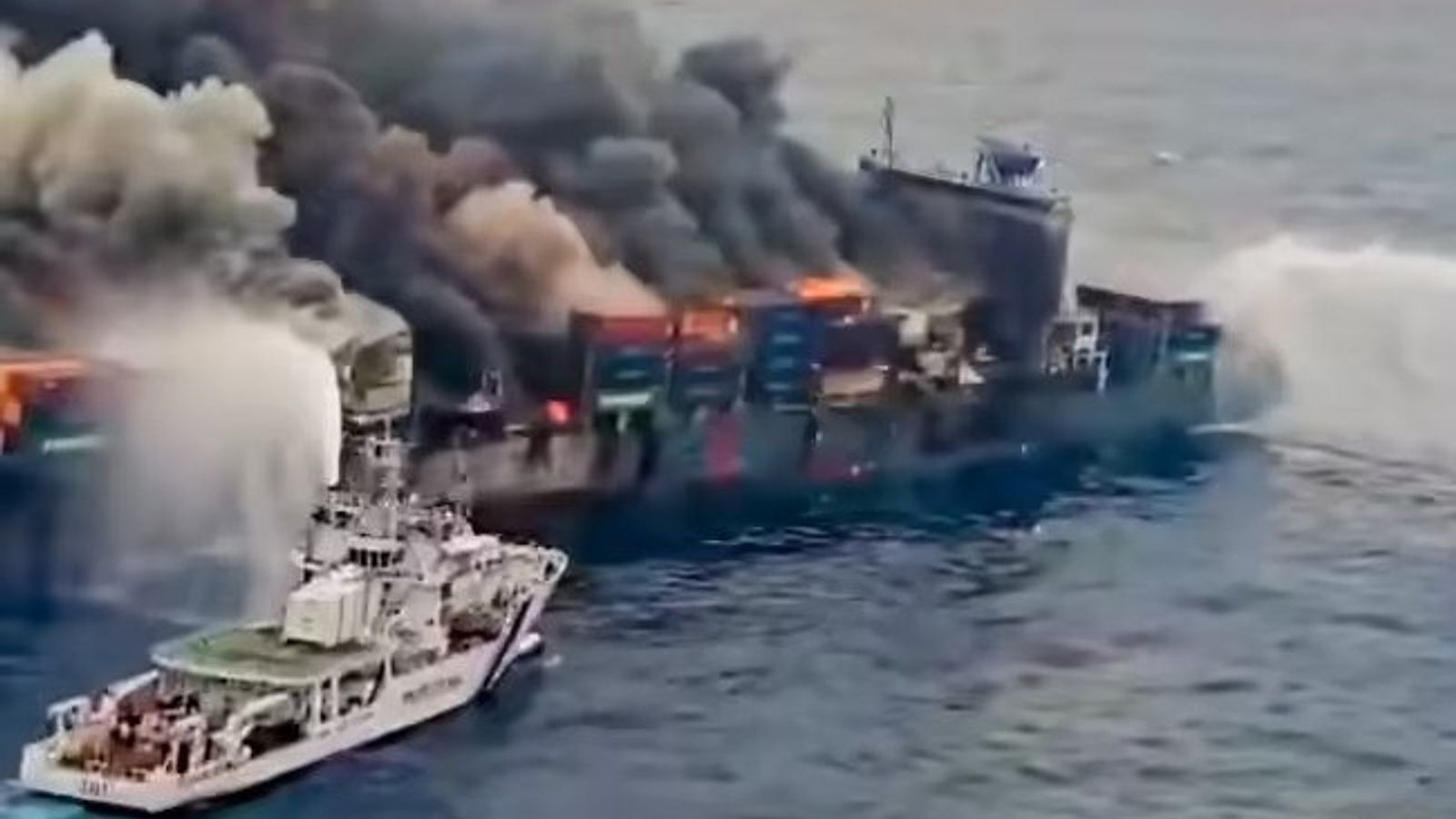 Cargo Vessel Struck by Projectile off Qatar Coast