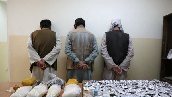 Three Suspects Detained in Kabul for Drug Trafficking