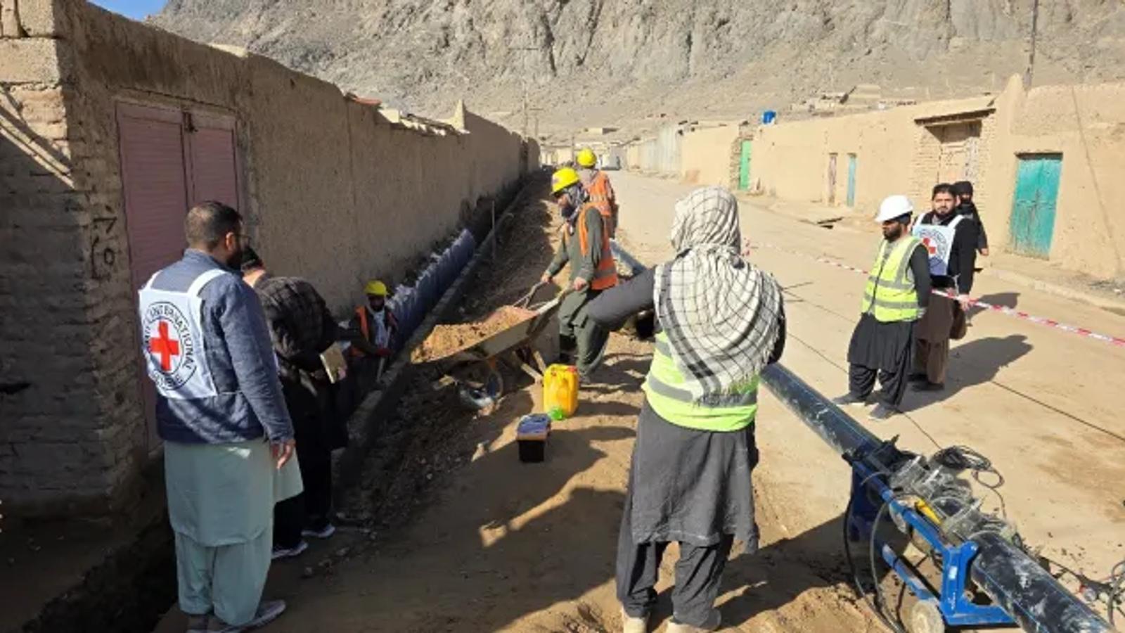 ICRC Warns of Worsening Water Crisis in Afghanistan