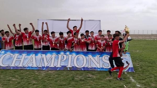 Maidan Wardak Team Wins Five-Province Under-14 Football Tournament in Logar
