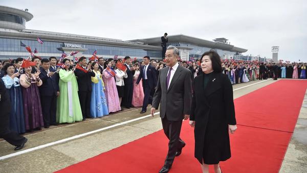 China's Foreign Minister Pledges Deeper Ties with North Korea During Pyongyang Visit