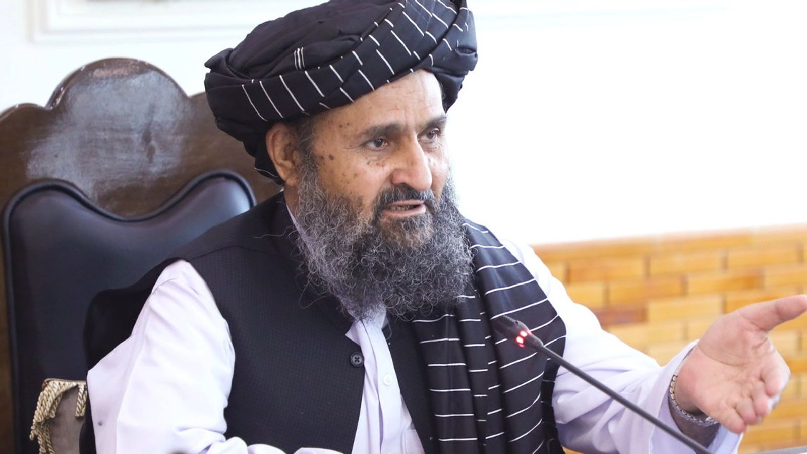Taliban deputy Mullah Baradar says bringing Afghans together in 'unified Islamic and national position'