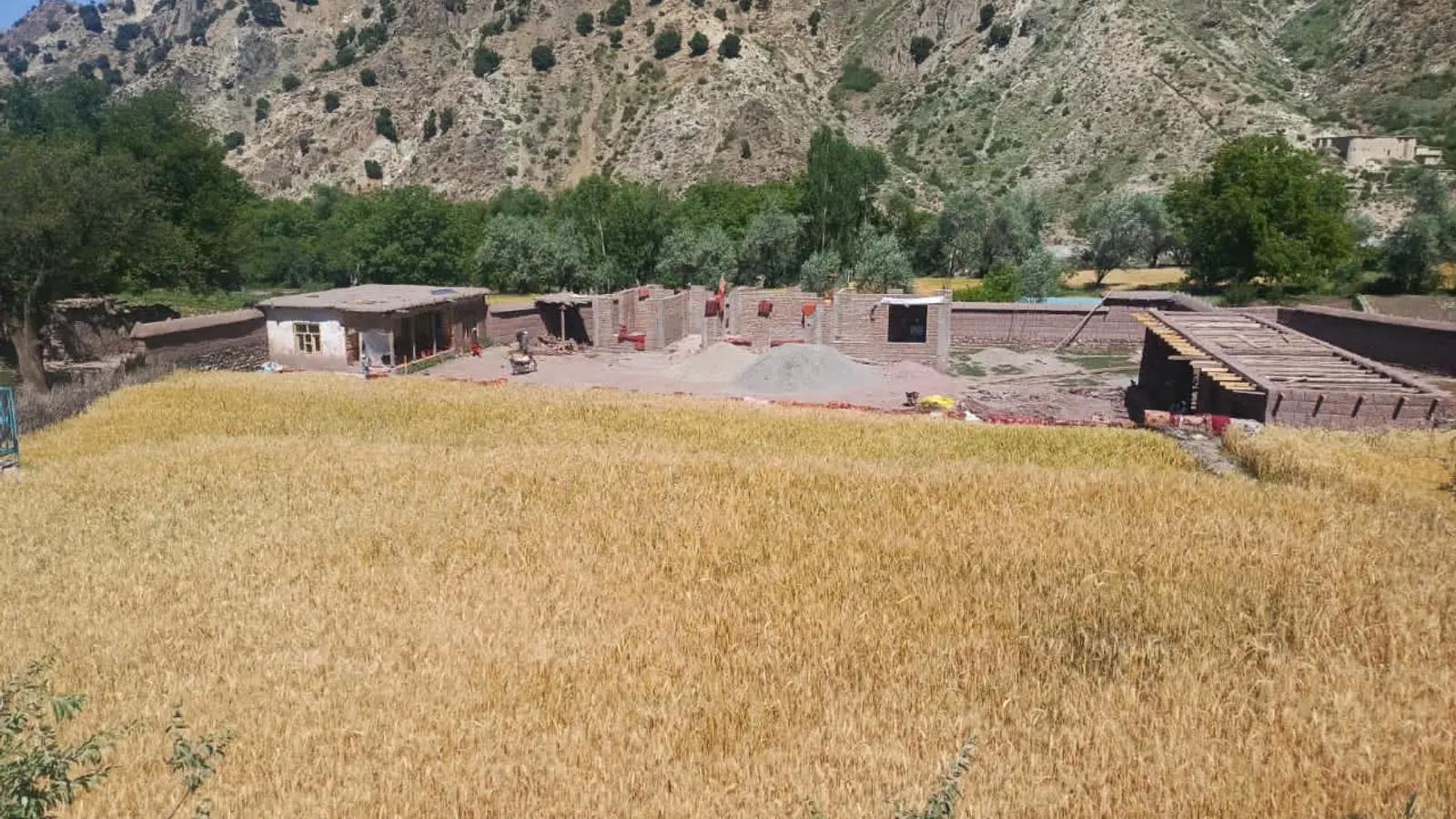 Construction Begins on New Building for Anwar-ul-Uloom Madrasa in Logar