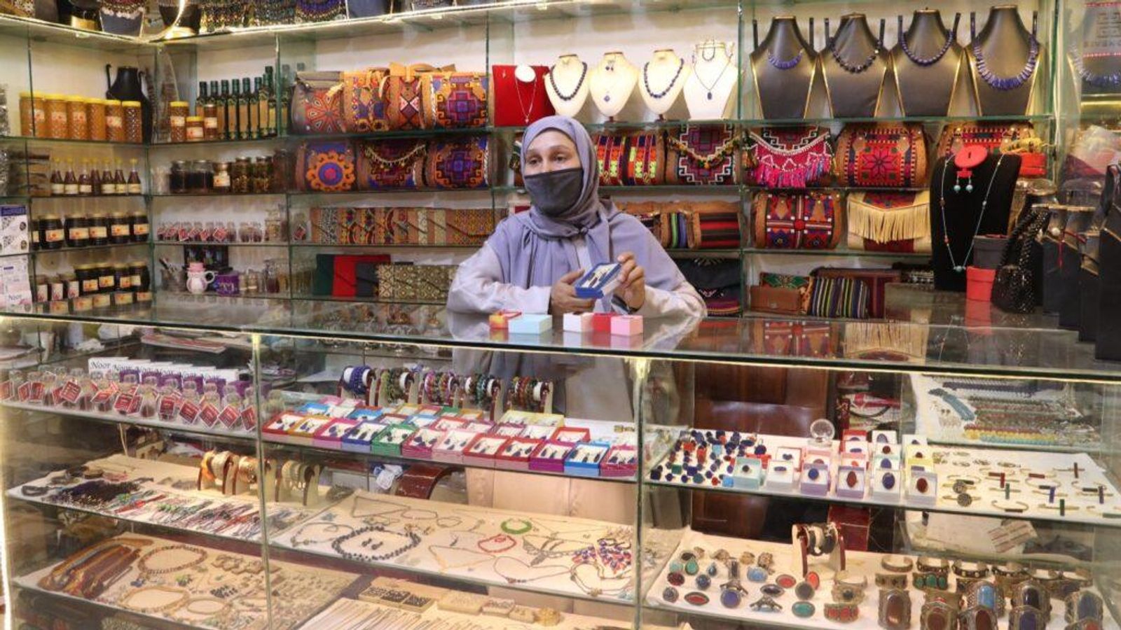 Fatima Shirzad builds jewelry enterprise and trains women after starting with 10,000 afghanis