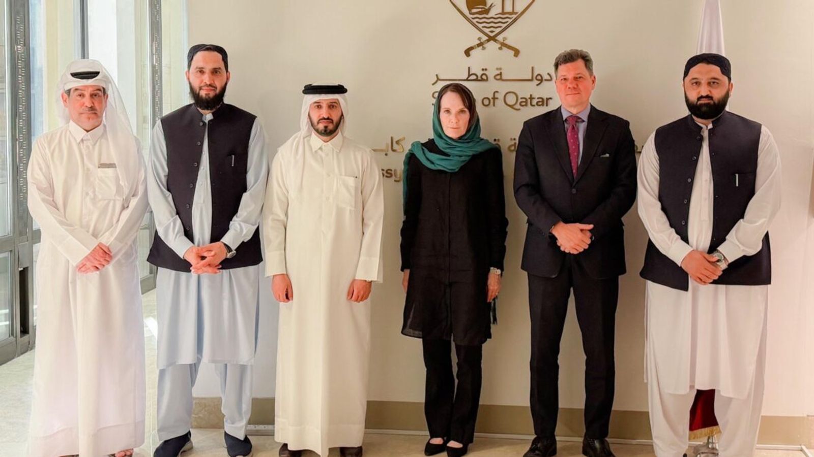 Qatar Embassy in Kabul Holds Meeting on Afghanistan's Relations with the International Community
