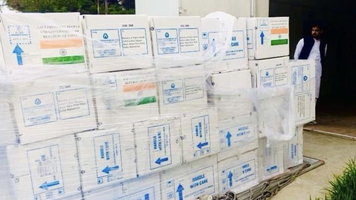 India Donates Td Vaccines to Afghanistan