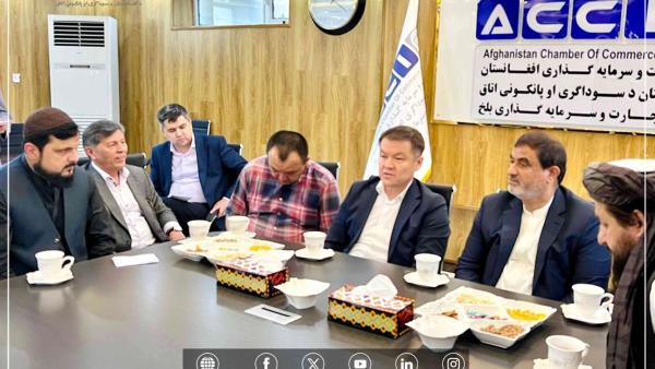Afghan Chamber of Commerce and Uzbek Officials Discuss Economic Cooperation