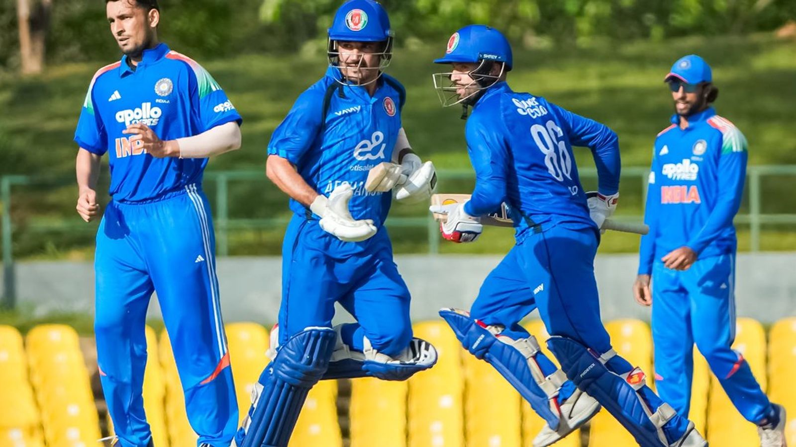 Afghanistan A Defeats India A by Four Runs in Rain-Affected Match