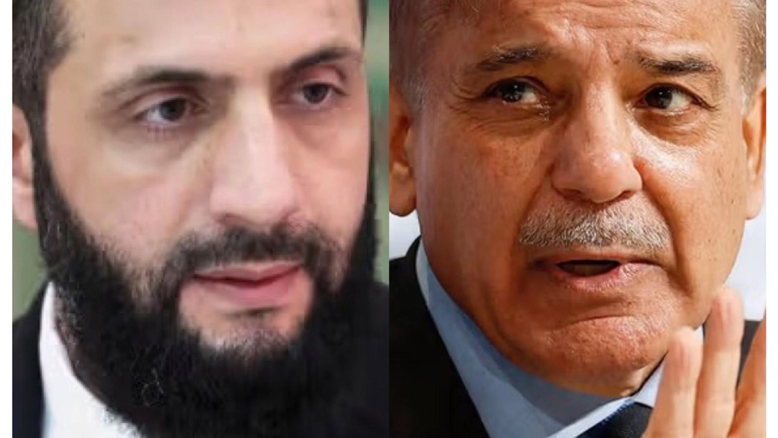 Pakistan's Sharif discusses Afghanistan with Syria's interim president Sharaa
