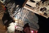 215 Azm Corps Brigade Rescues Stranded People and Tankers from Floods in Dilaram District