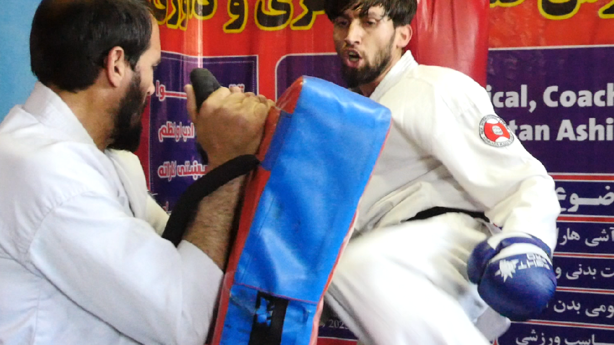 Afghan Ashihara Karate Athlete Fayaz Dorandish Aims for More International Medals