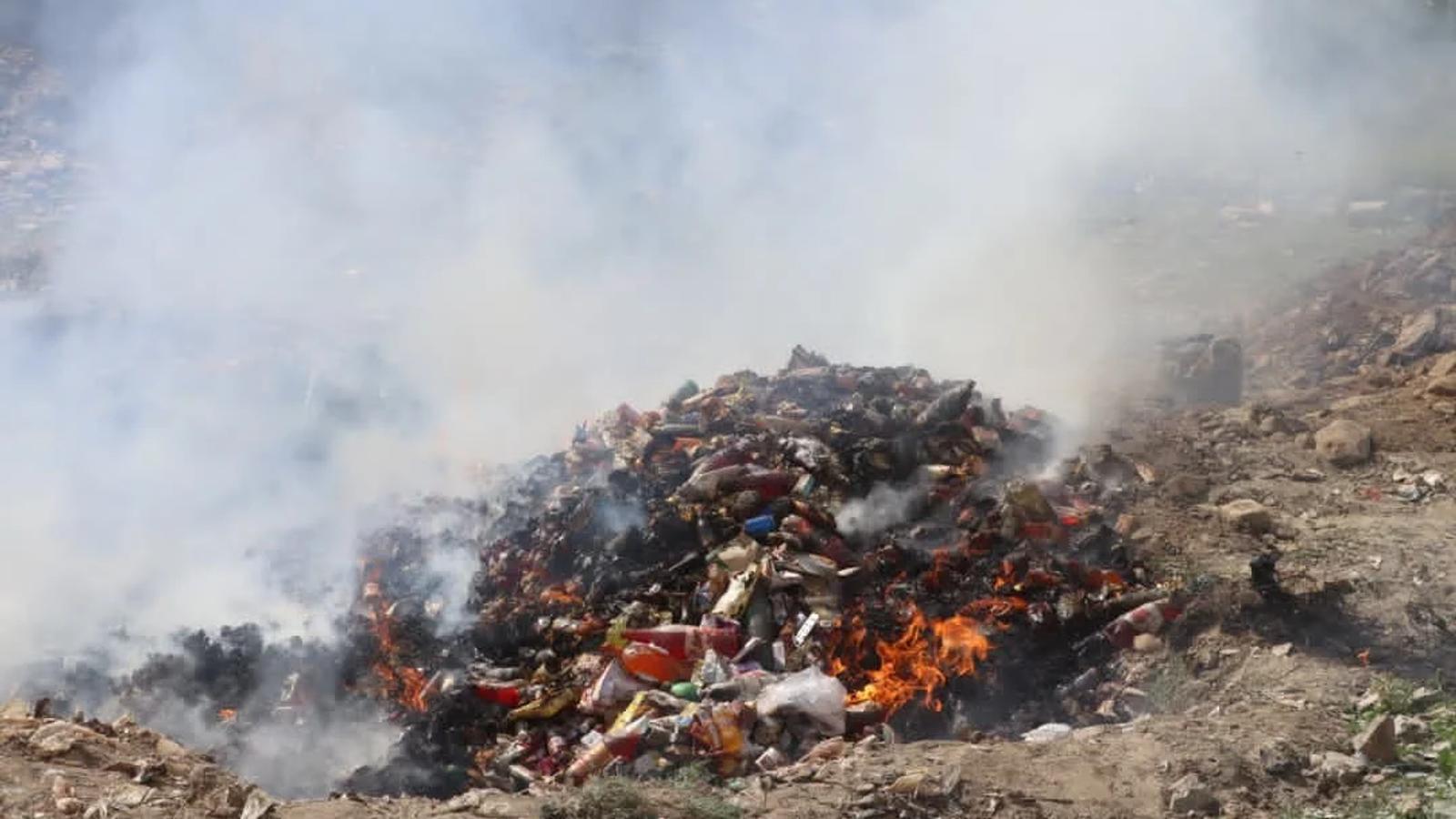 11 Tons of Expired and Substandard Goods Destroyed in Khost