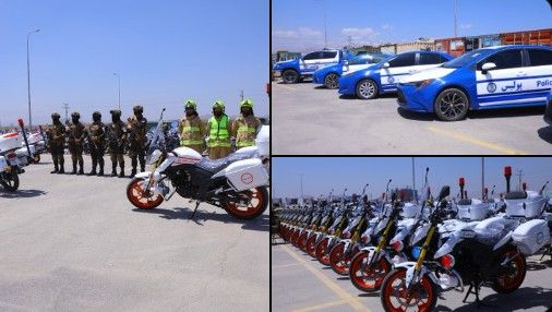 Ministry of Interior Distributes 2,300 Motorcycles to Police Units