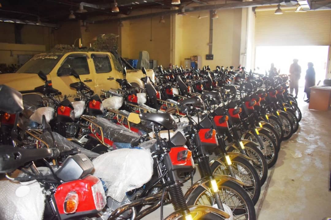 207 Al-Farooq Corps Distributes 150 Motorcycles to Border Forces