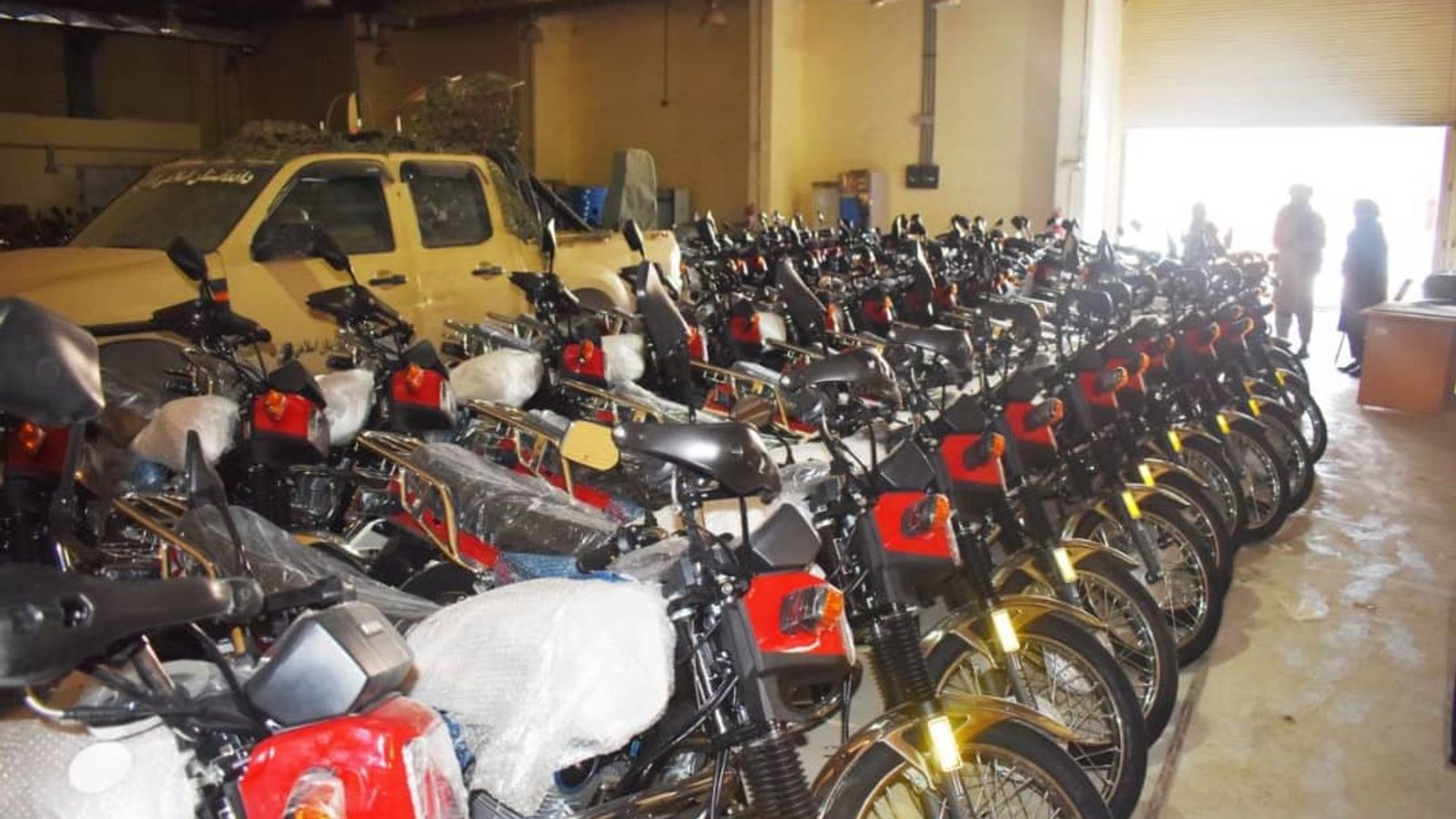 207 Al-Farooq Corps Distributes 150 Motorcycles to Border Forces
