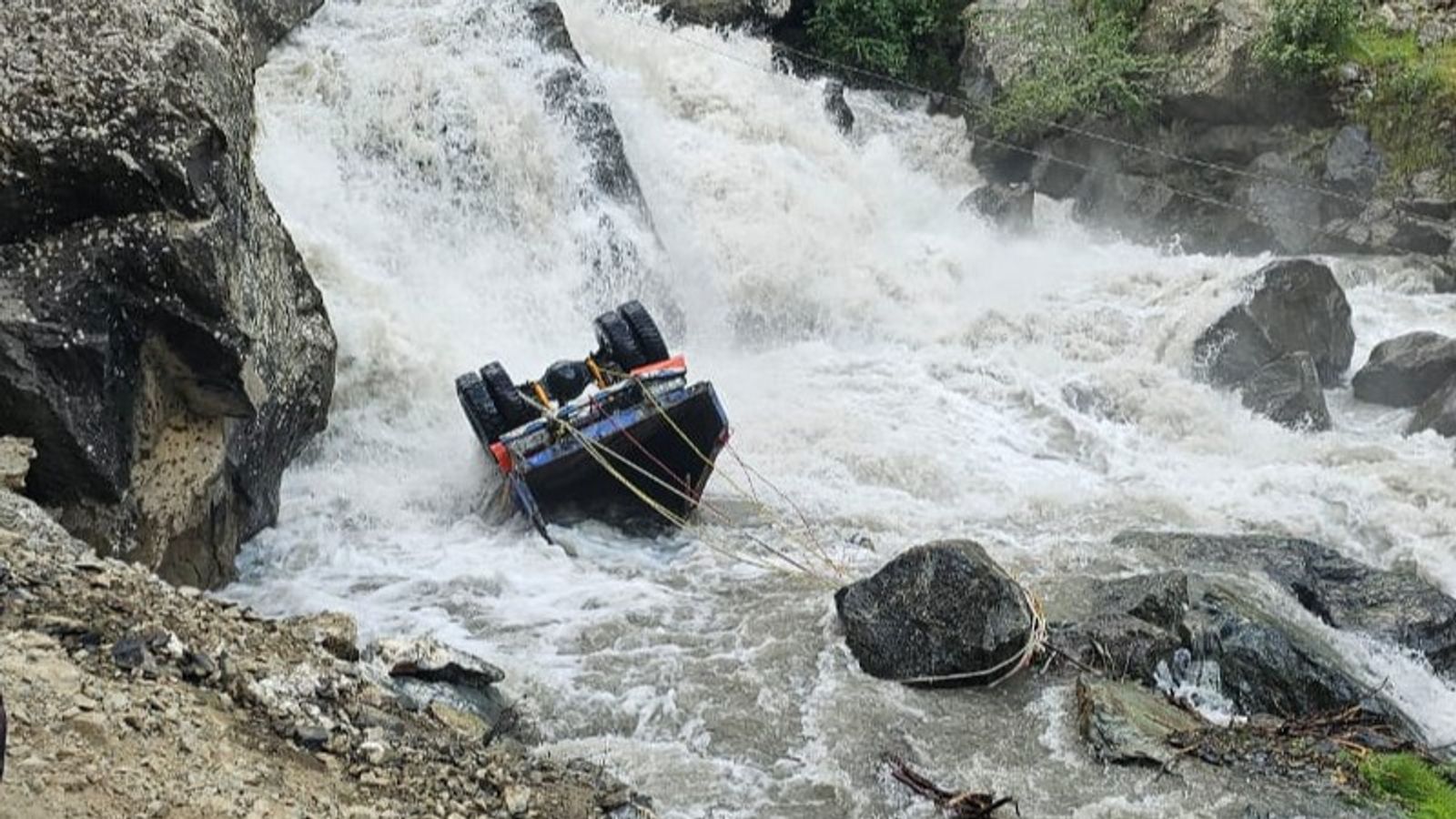 Two Die After Cargo Vehicle Overturns into River in Badakhshan