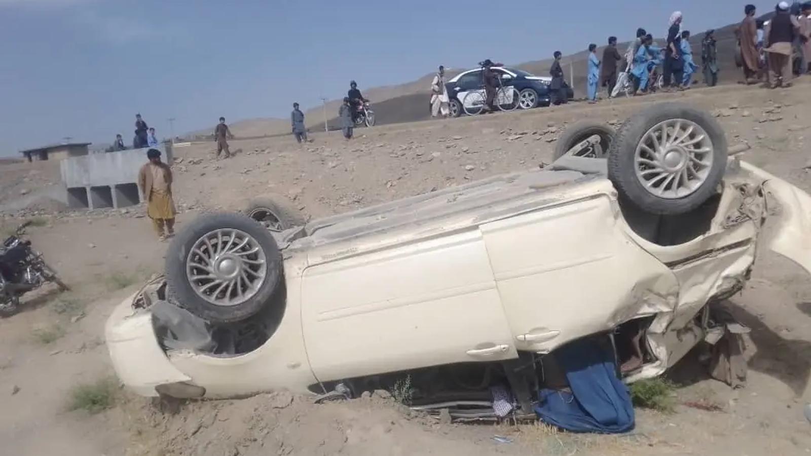 Four Killed, Four Injured in Maidan Wardak Vehicle Rollover