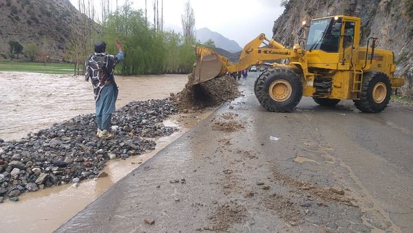 Sections of Gardez-Dand Patan Road Closed by Floods in Paktia Province