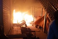 Fire at Ghazni's Bismillah Market Controlled, One Million Afghanis in Damage Prevented