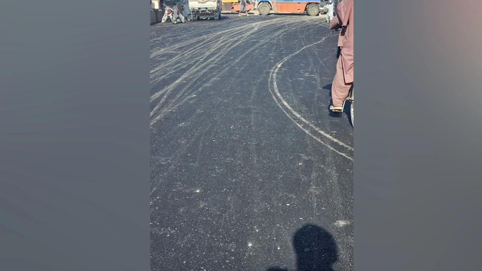 Eight-Kilometer Road Completed in Helmand’s Hazar Joft Market
