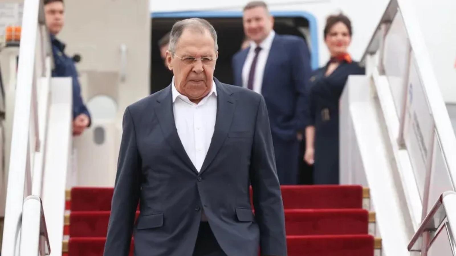 Russian Foreign Minister Lavrov Arrives in China for Official Visit