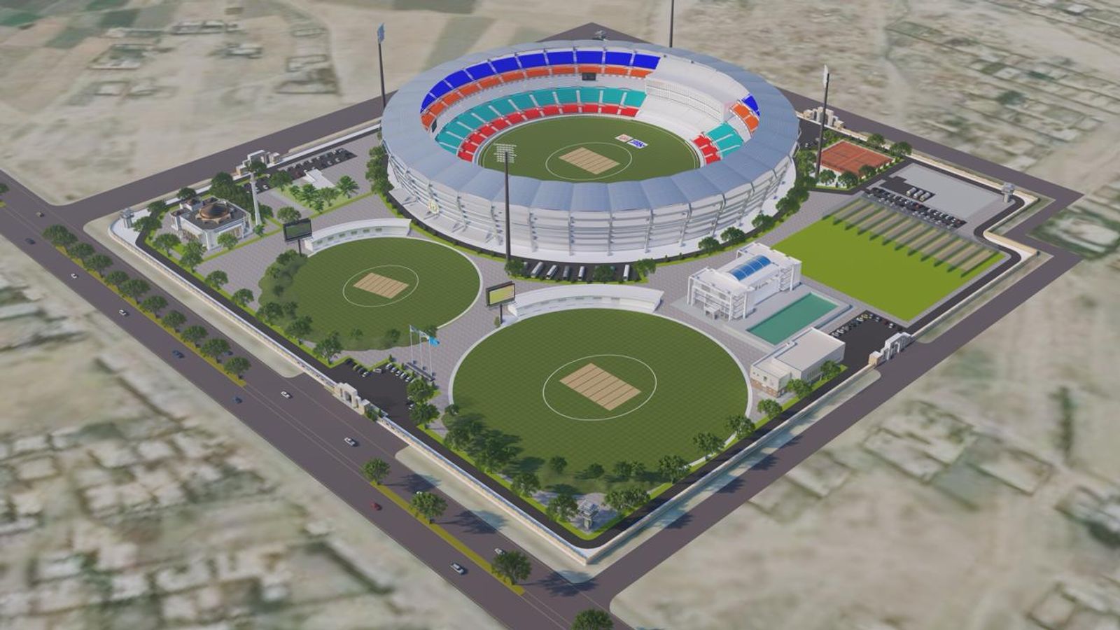Construction of International Cricket Complex Begins in Kabul