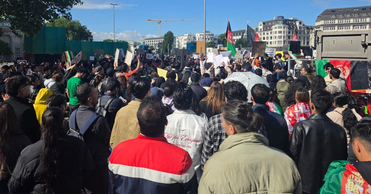 Hundreds Participate in Anti-Taliban Protests in Hamburg and Other Cities