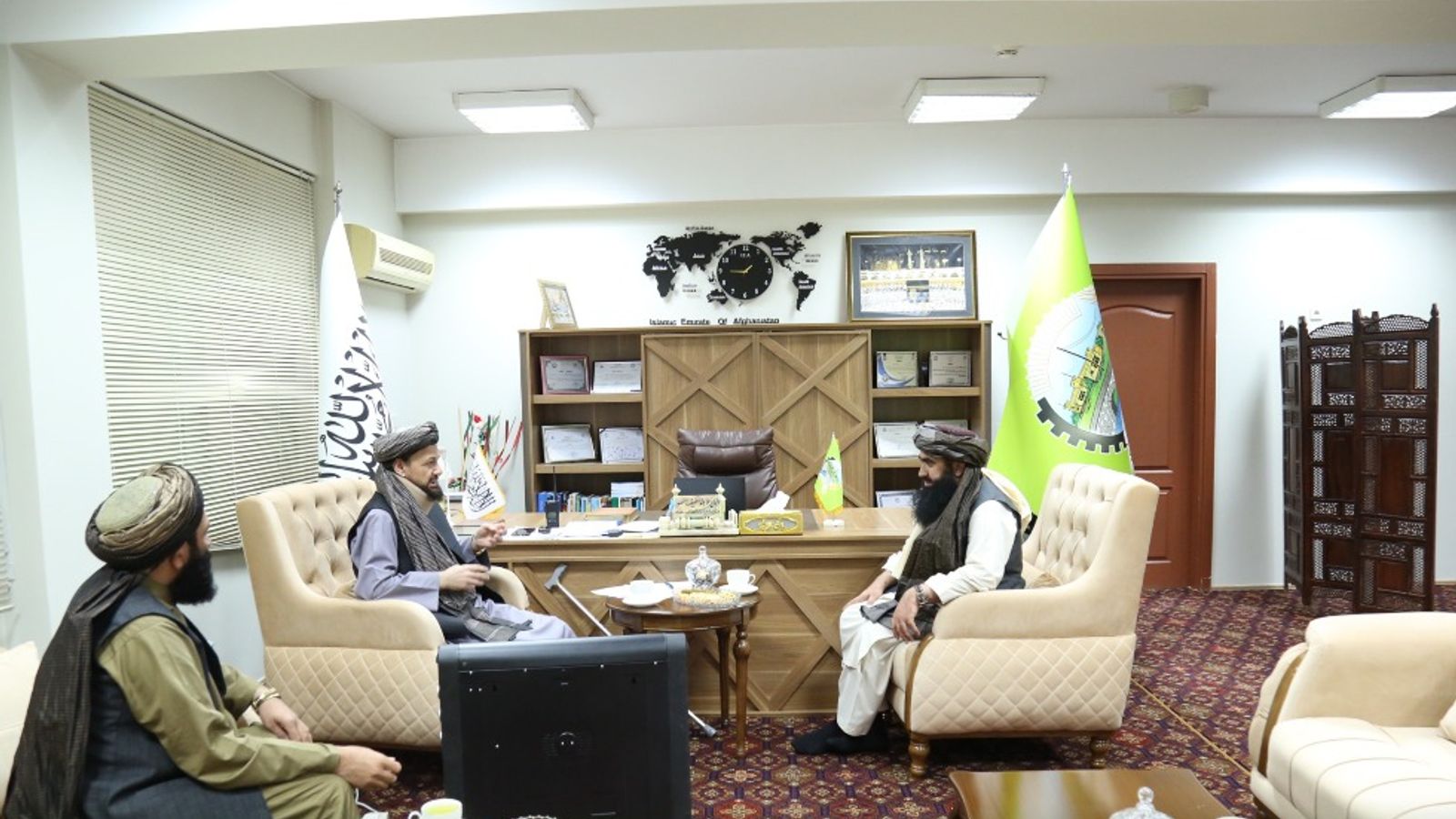 Rural Rehabilitation Minister Meets Helmand Governor on Development Projects
