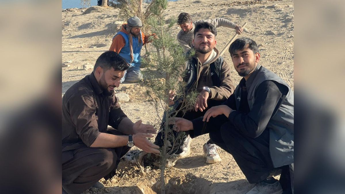 Youth Launch 'Every Tree a Hope' Campaign to Green Kabul