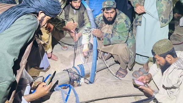 Child Rescued from 80-Meter-Deep Well in Helmand