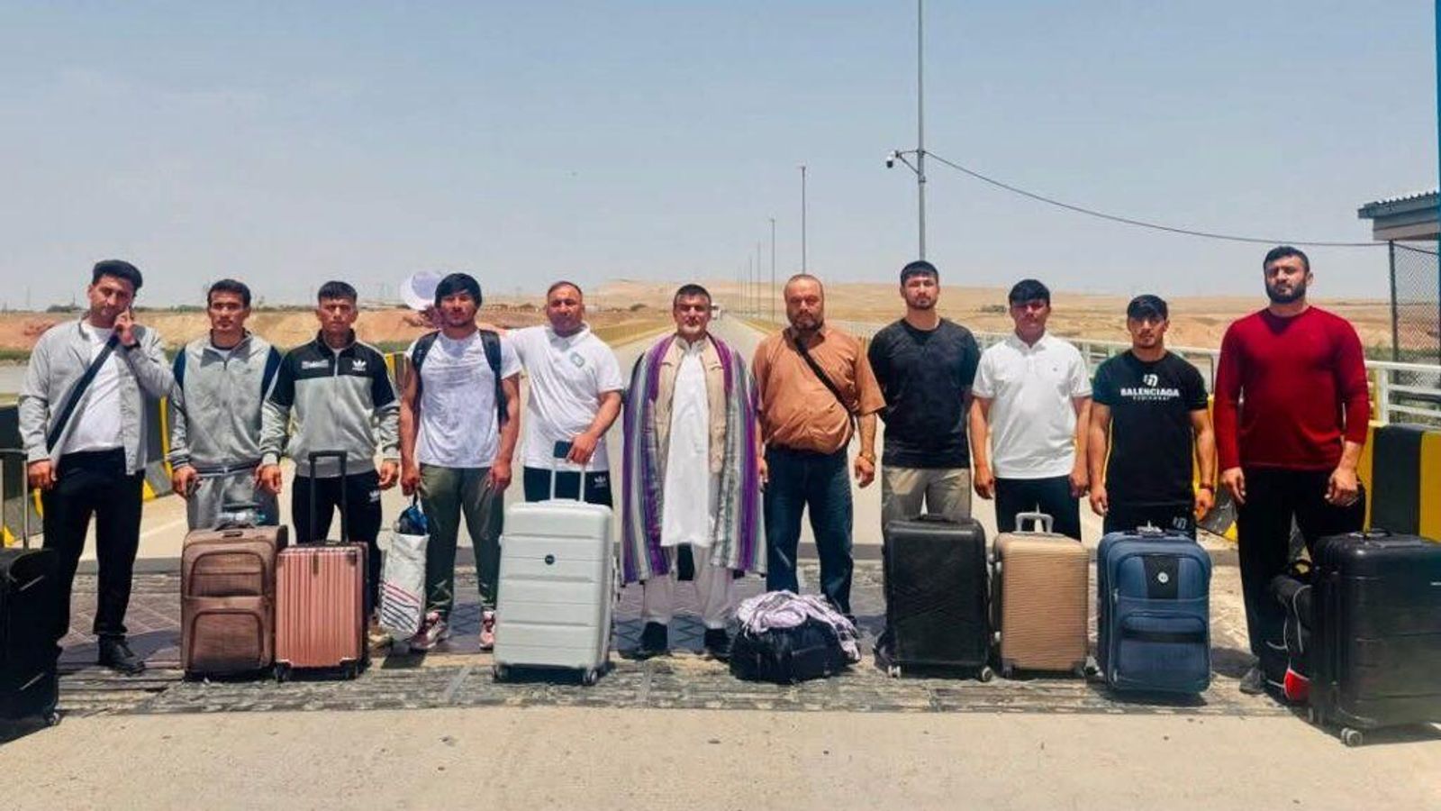 Afghan Kurash Team Departs for Asian Championships in Tajikistan