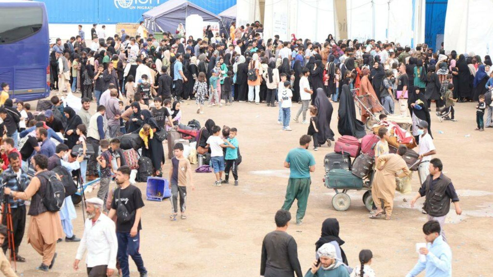 Nearly 12,000 Afghans Return Home in One Week