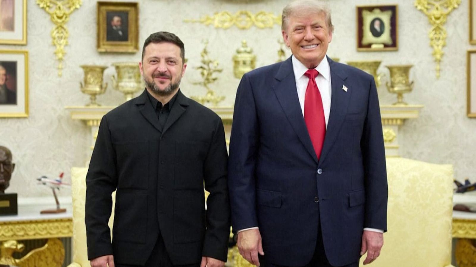 Zelensky Meets Trump in Washington to Discuss Ukraine Defense and Peace Efforts