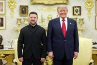 Zelensky Meets Trump in Washington to Discuss Ukraine Defense and Peace Efforts