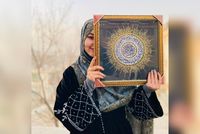 Afghan Painter Shabnam Serabi Builds Career After Girls' School Closures