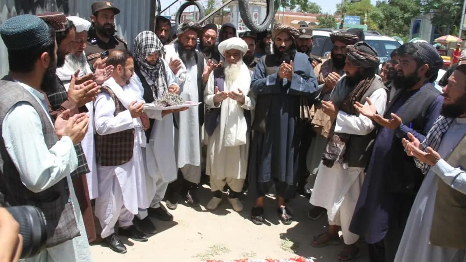 Ghazni municipality begins construction of four-kilometer paved road project