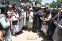 Ghazni municipality begins construction of four-kilometer paved road project