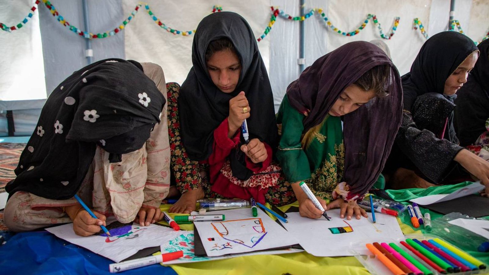 UNICEF Emphasizes Need for Safe Spaces for Afghan Children