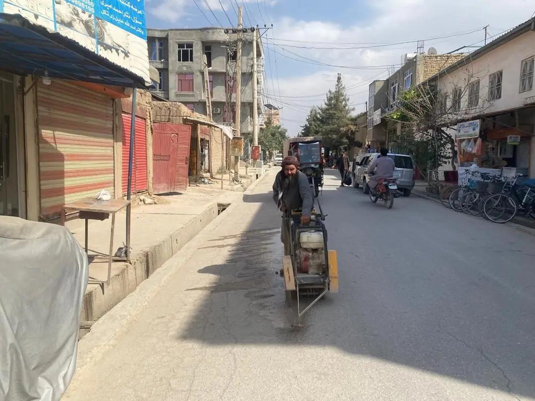 Road Rehabilitation Project Begins in Maimana, Faryab