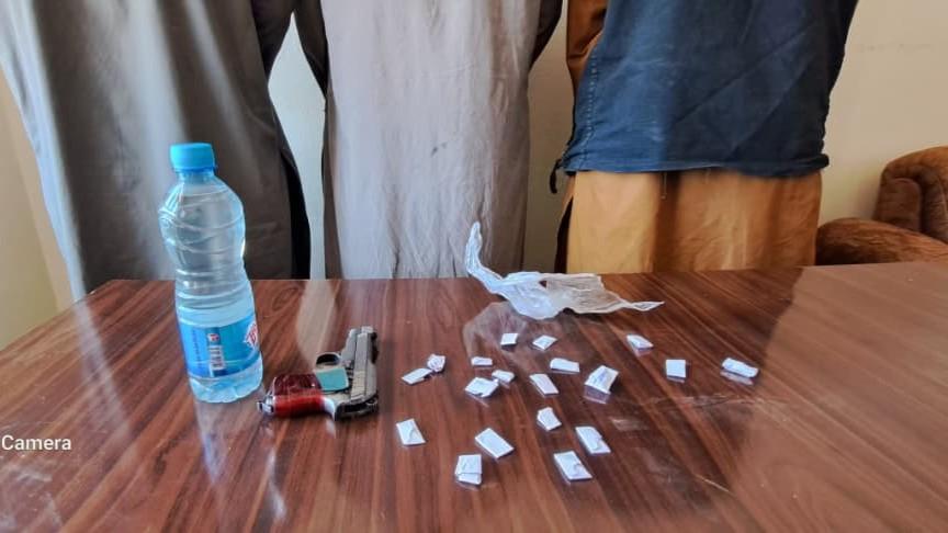 Three Detained in Ghor for Alcohol Sales and Illegal Weapons Possession