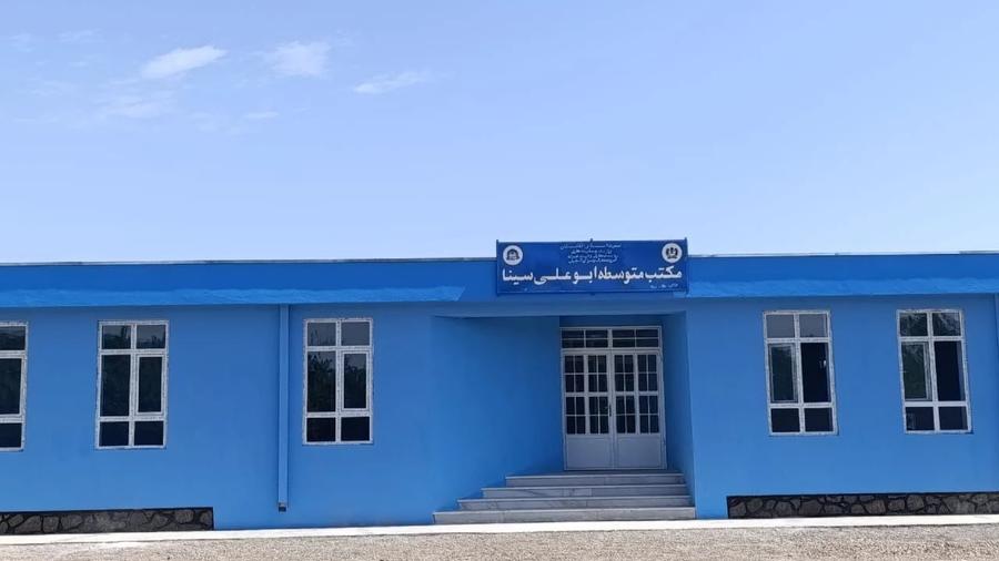 New Middle School Building Completed in Herat’s Injil District