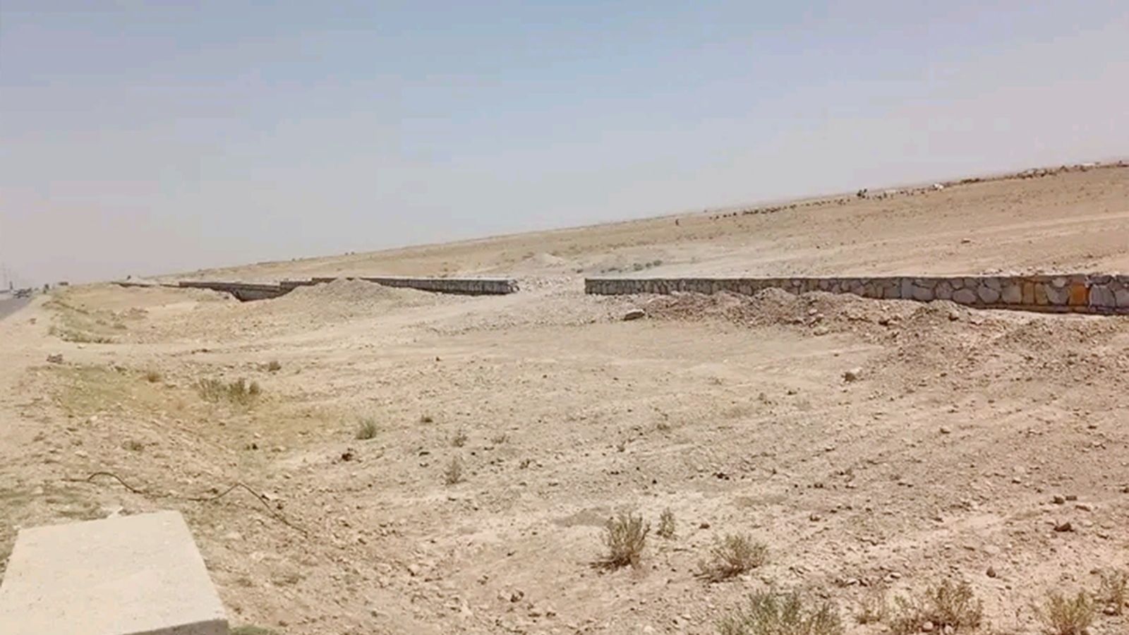 Construction of truck parking terminal underway in Logar province