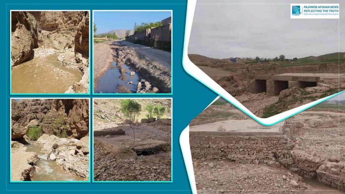Floods Damage Roads in Ghor and Badghis; Officials Vow Repairs