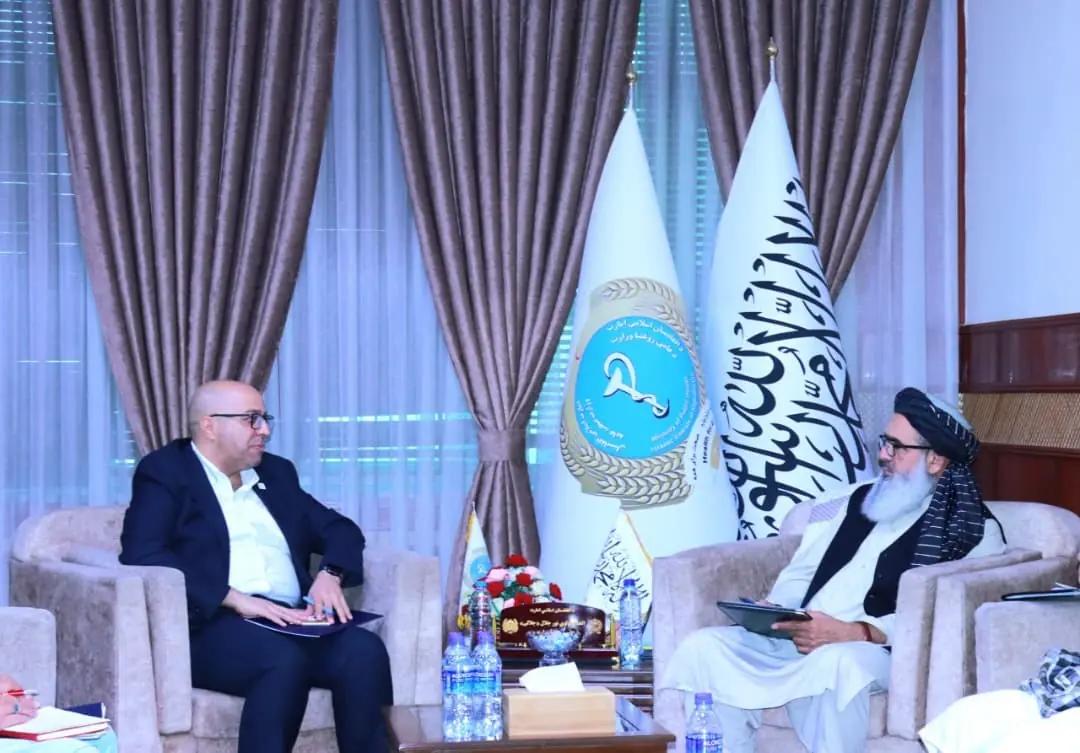 Public Health Minister of Islamic Emirate Meets International Federation President