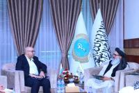 Public Health Minister of Islamic Emirate Meets International Federation President
