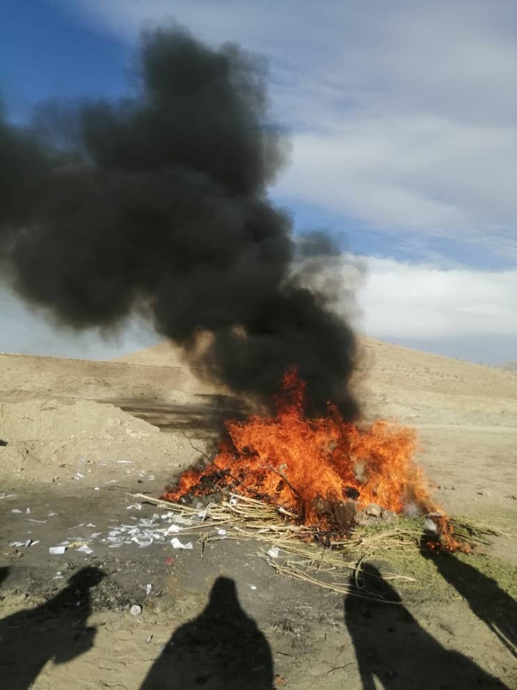 Two Drug Factories Destroyed in Ghor Province