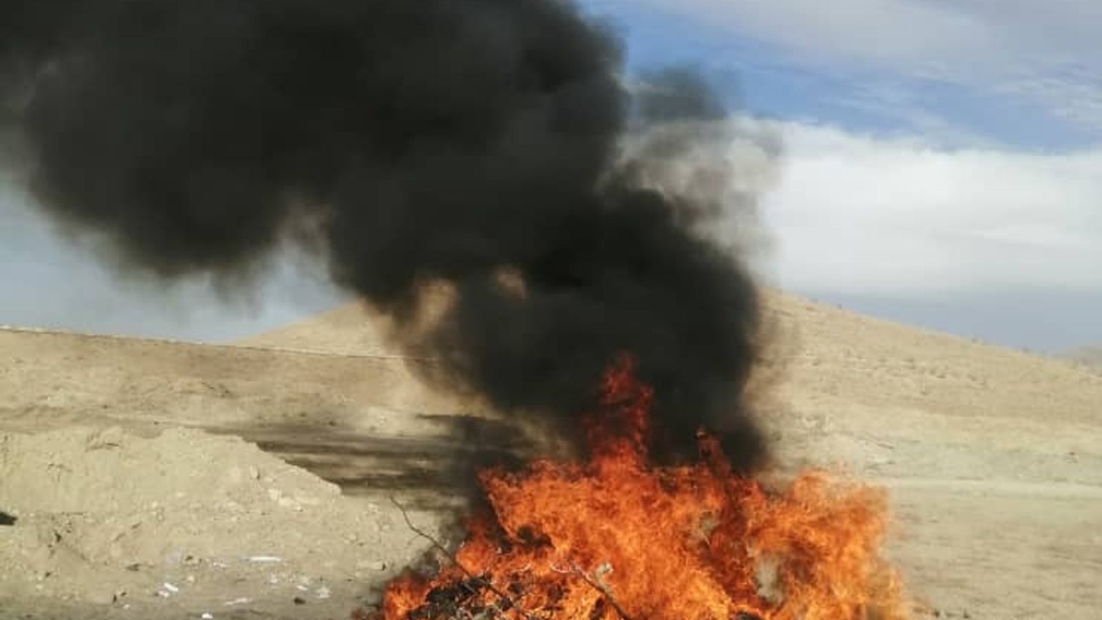 Two Drug Factories Destroyed in Ghor Province