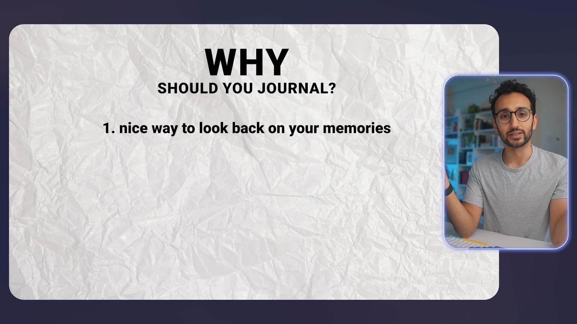 Ali Abdaal: Journaling