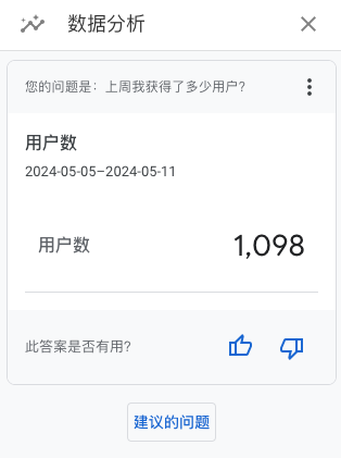 Google Analytics 智能问题